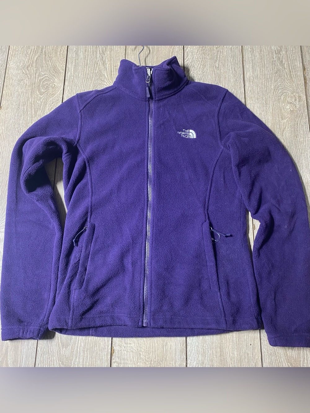 The North Face Jacket Womens Small Purple Plush Fleece